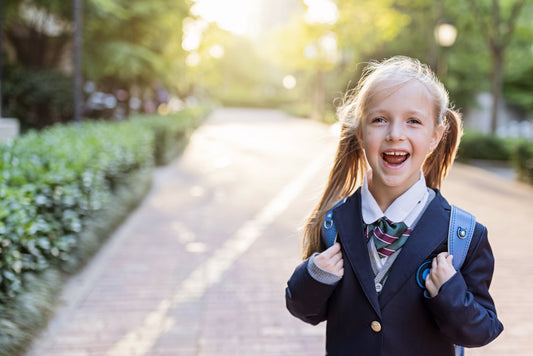Card to encourage and reassure parents of children starting school