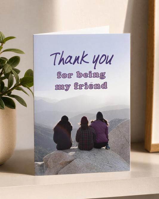 Card to celebrate friendship